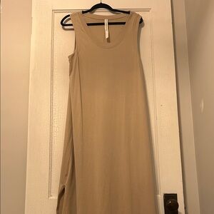 Lululemon Athletica Beige Maxi Dress